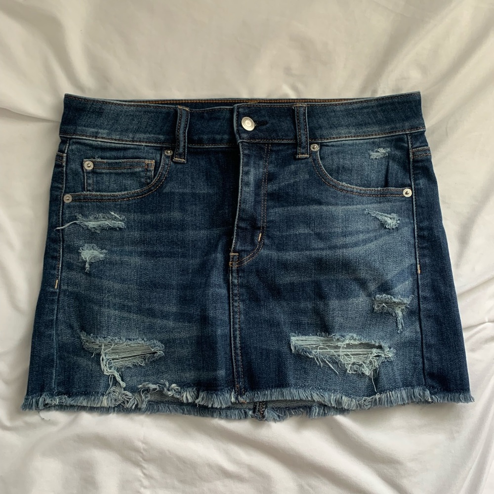 Mercian Eagle Jean Skirt
